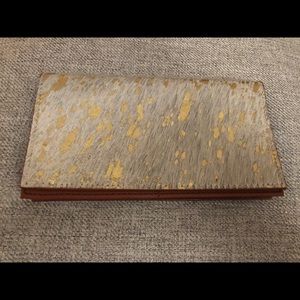 Sassy Jones Mohair and Leather Wallet